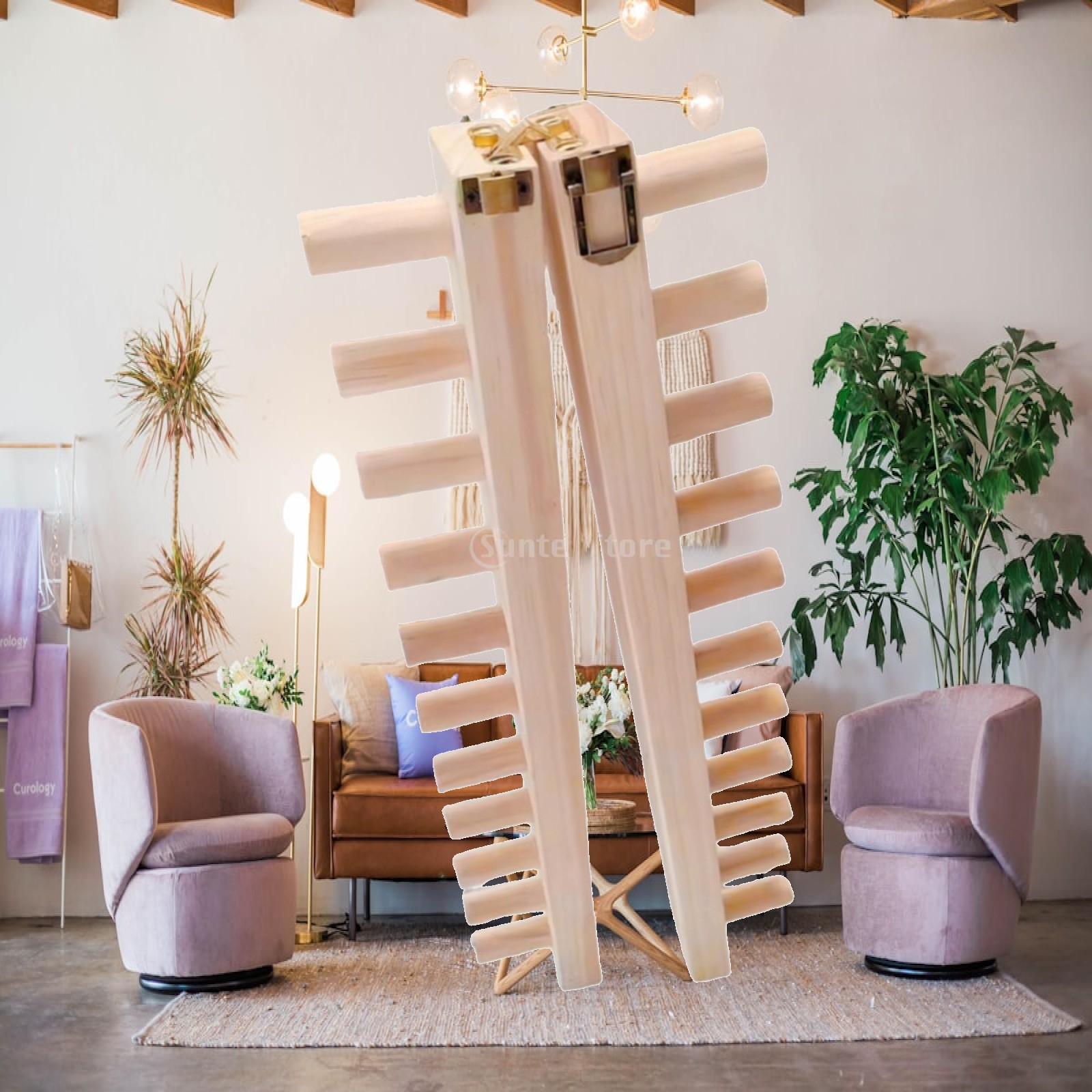 Loom Weaving Frame - Thick Blanket Loom Wooden Color 95cm