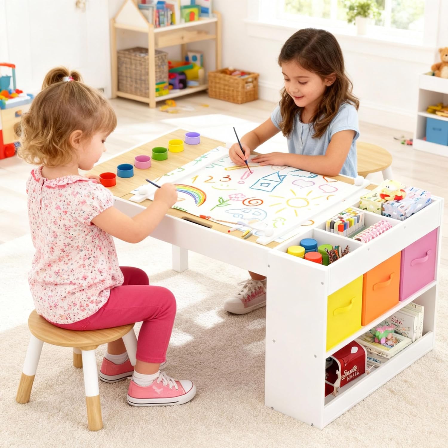 School Of Art X Craft - Kids Art Table and 2 Chairs