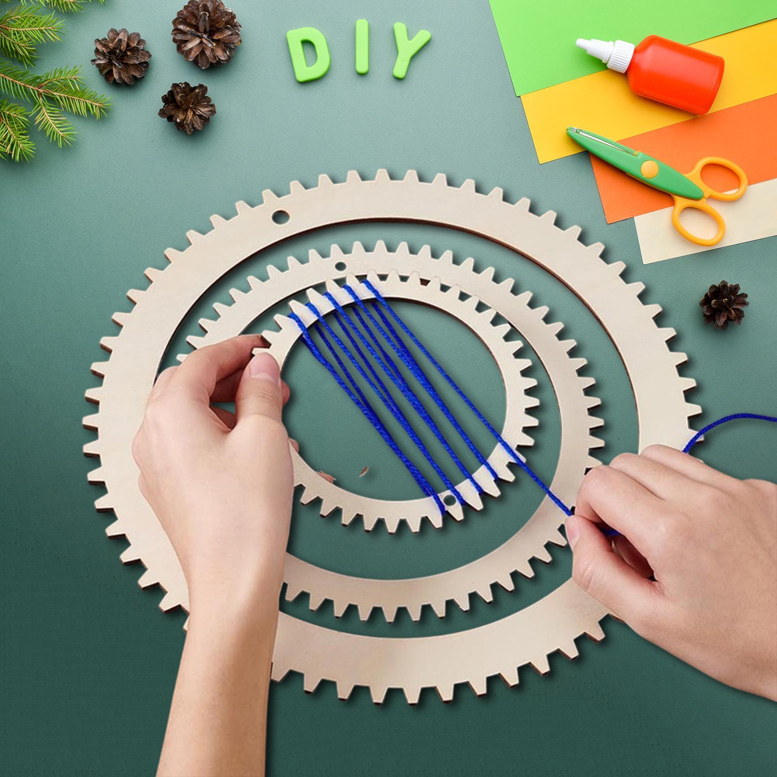 Loom Weaving Frame - DIY Weaving Loom Kit Wooden Frame