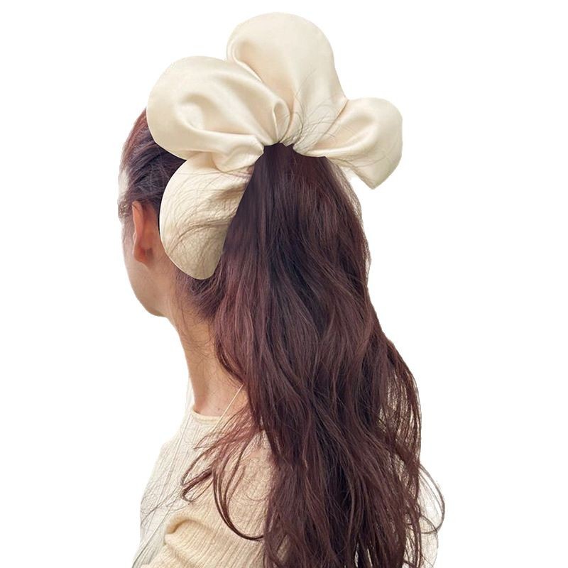 Art And Craft Hair - Lace plaid cotton filled five petal