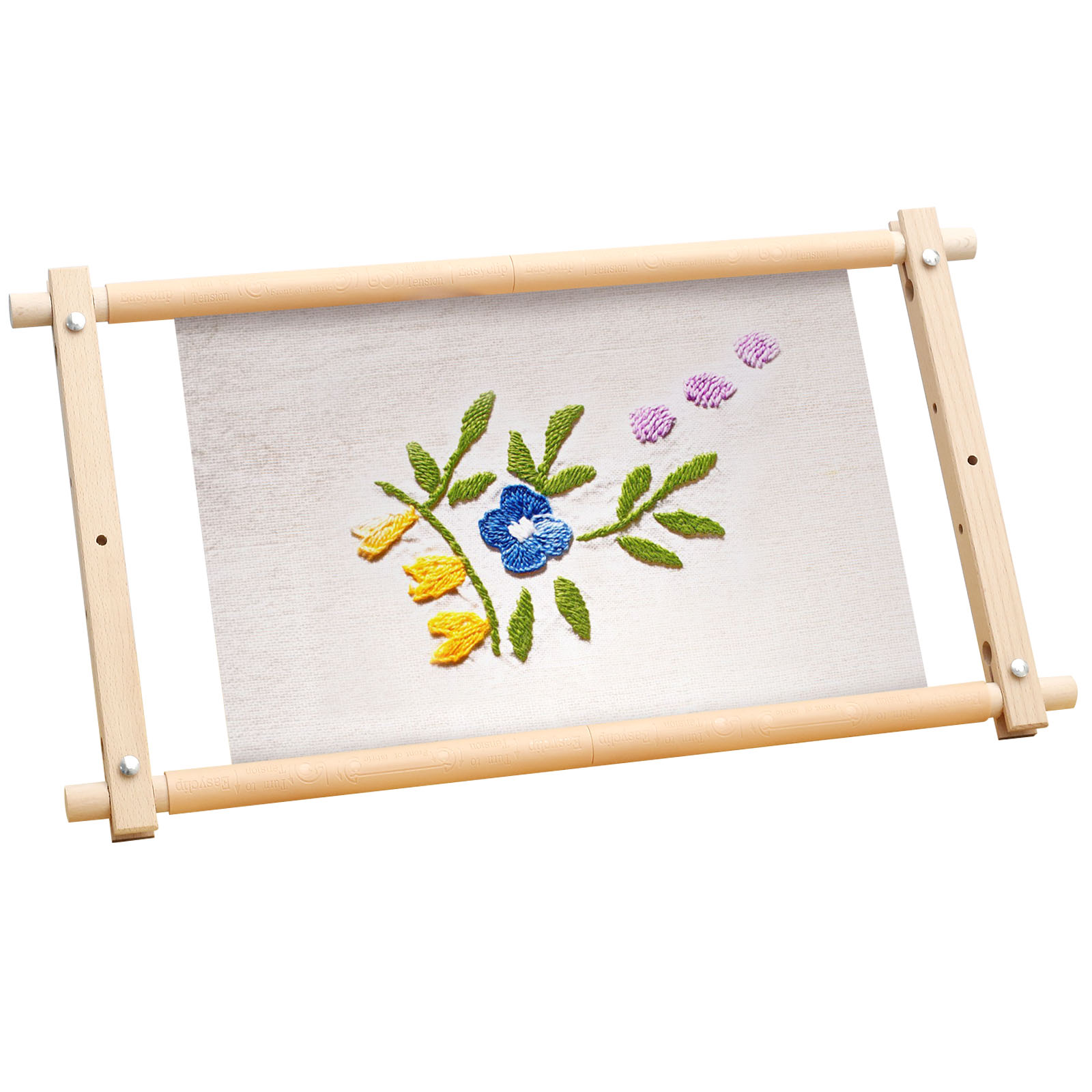 Loom Weaving Frame - Beech Wood Tapestry Scroll Embroidery Frame