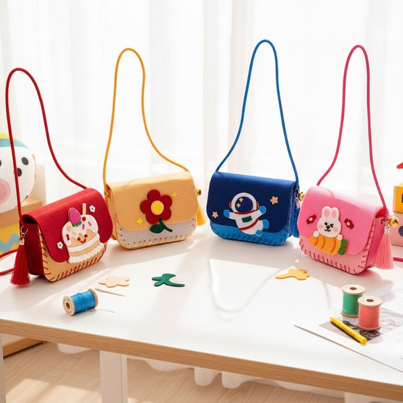 Art Craft Kindergarten - Felt Bag Making Kit for Children