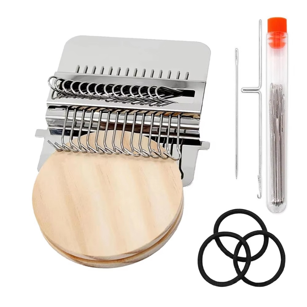 Loom Weaving Frame - Wooden Frame Mini Loom Machine Metal