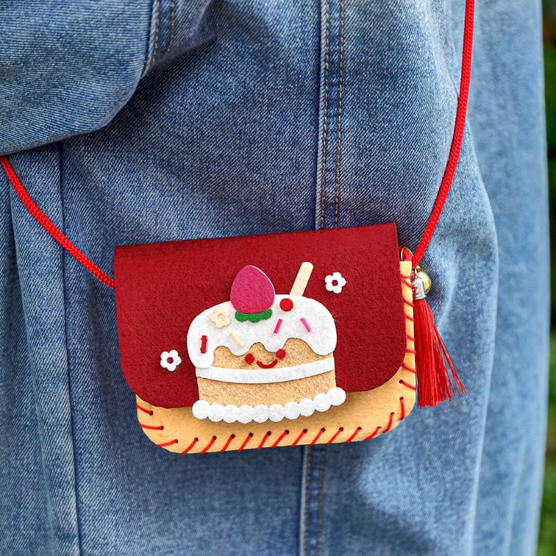 Art Craft Kindergarten - Cute Felt Felt Bag Making Kit