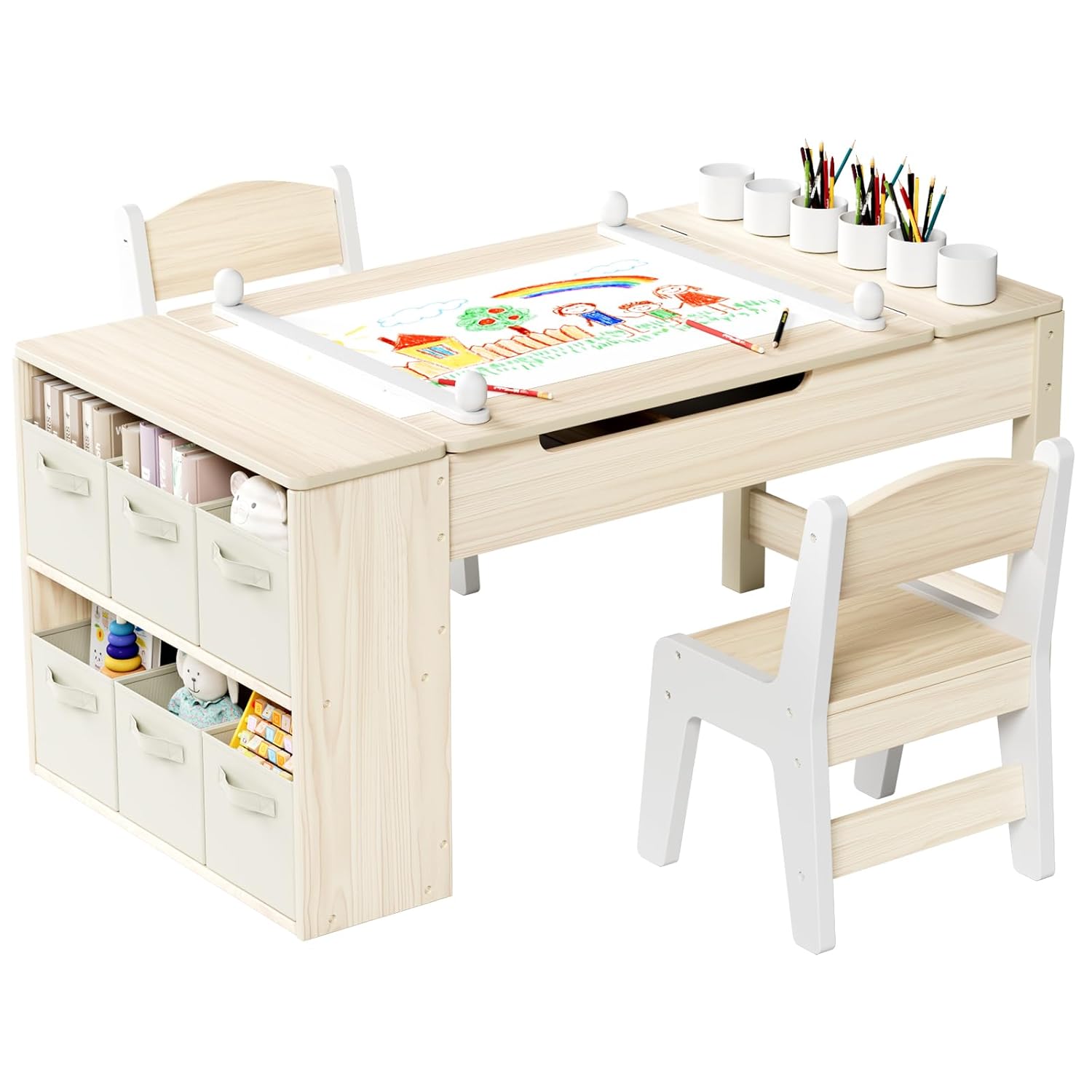 School Of Art X Craft - 3 in 1 Kids Art Table