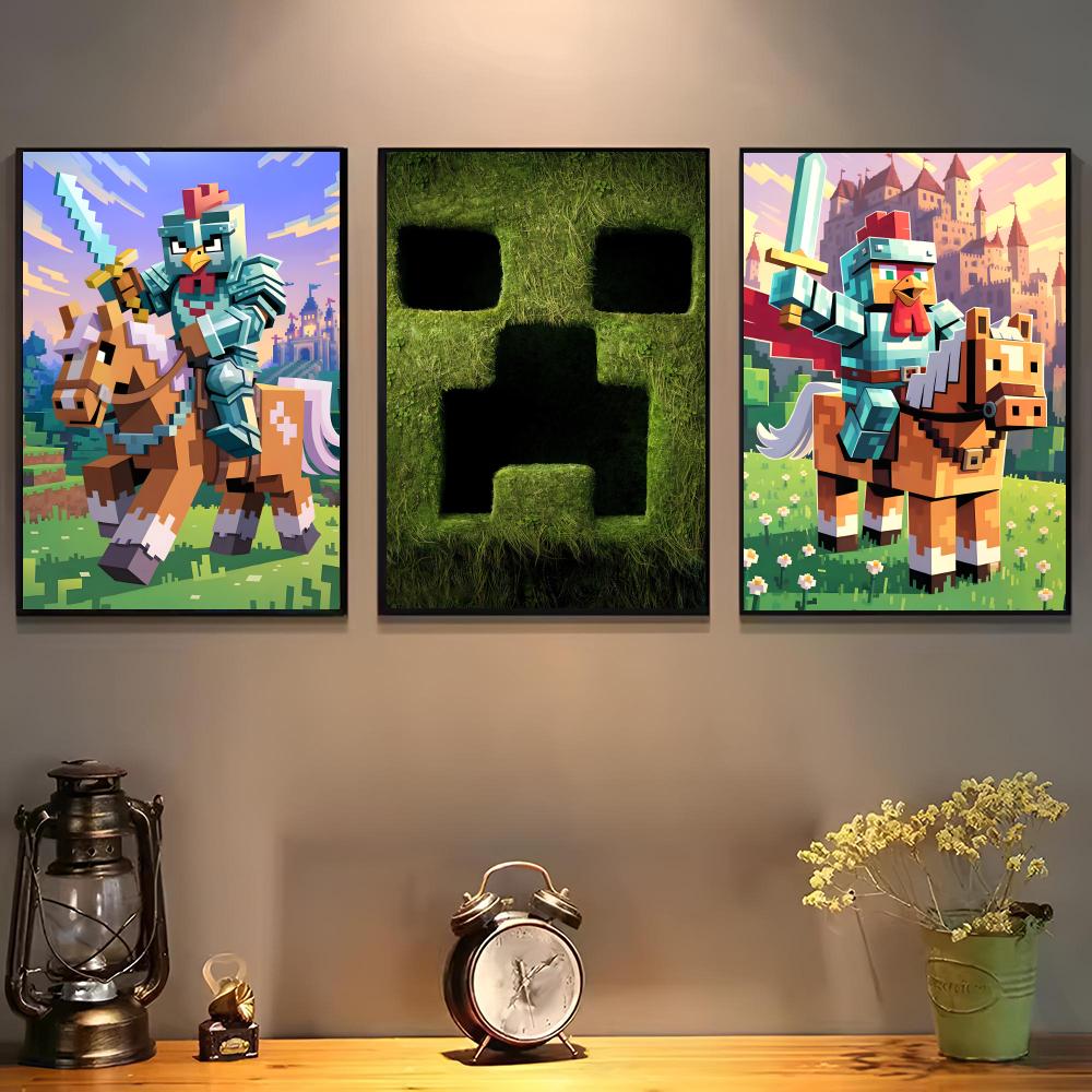 Art Craft Bar - Game Mine-c-crafts Poster For Self-adhesive Art