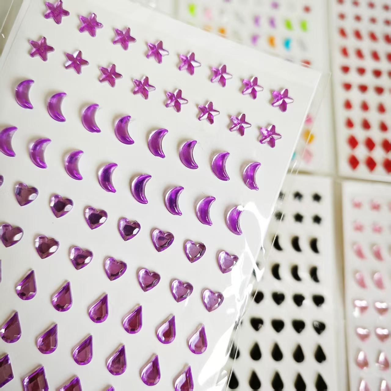 Art Craft Usa - Acrylic 3D Gem Sticker Art Cross
