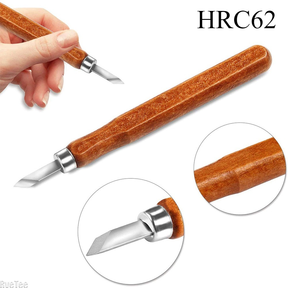 Craft Art Set - 12Pcs SK2 Woodworking Carving Tools Set