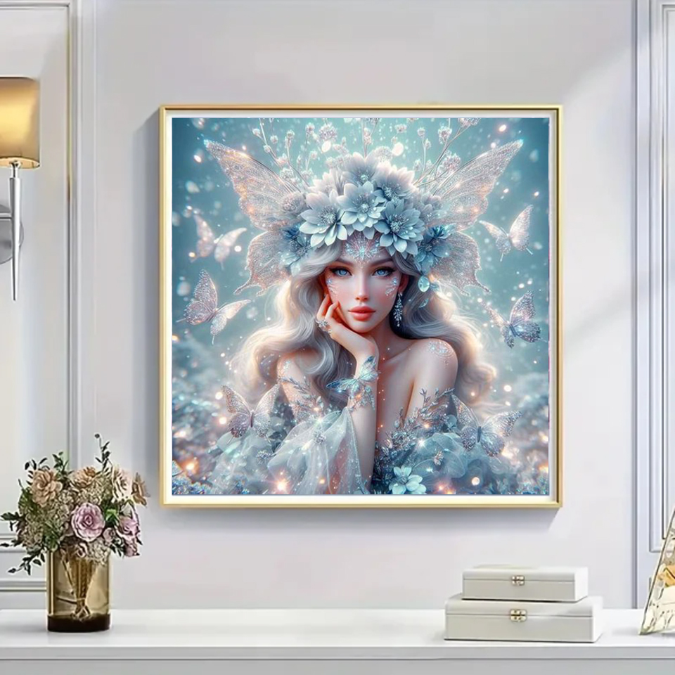 DIY New Diamond Art Painting W - Art Craft Winter recension och pris