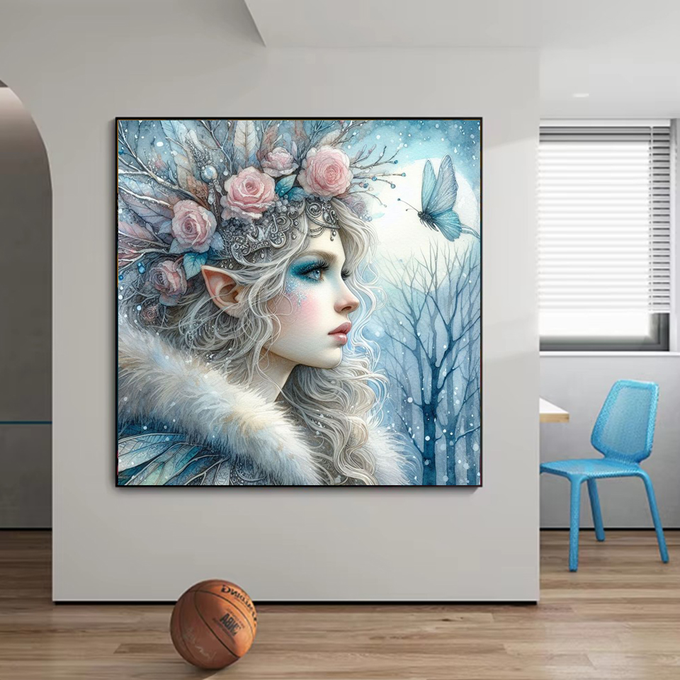 DIY New Diamond Art Painting W - Art Craft Winter recension och pris