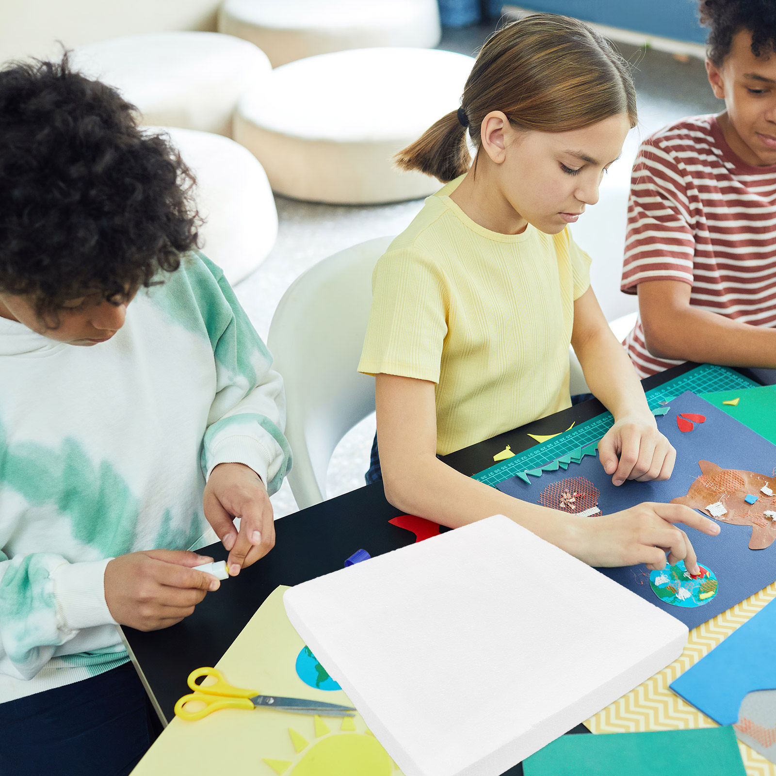 2Pcs Foam Board Material High  - Art Craft Kindergarten recension och pris