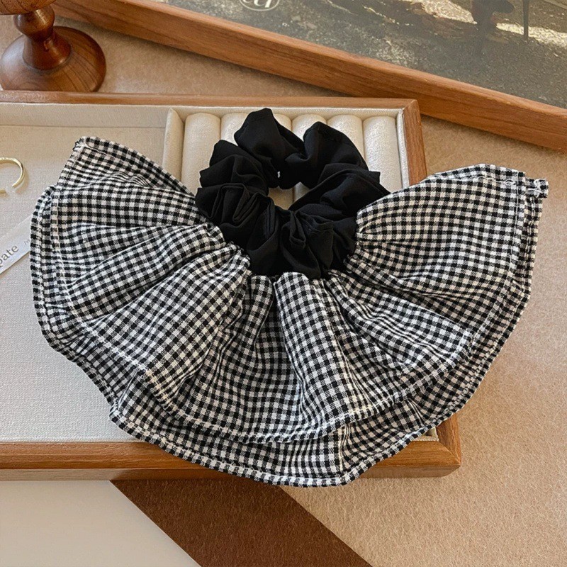 Extra Large Plaid Hair Ties El - Art And Craft Hair recension och pris