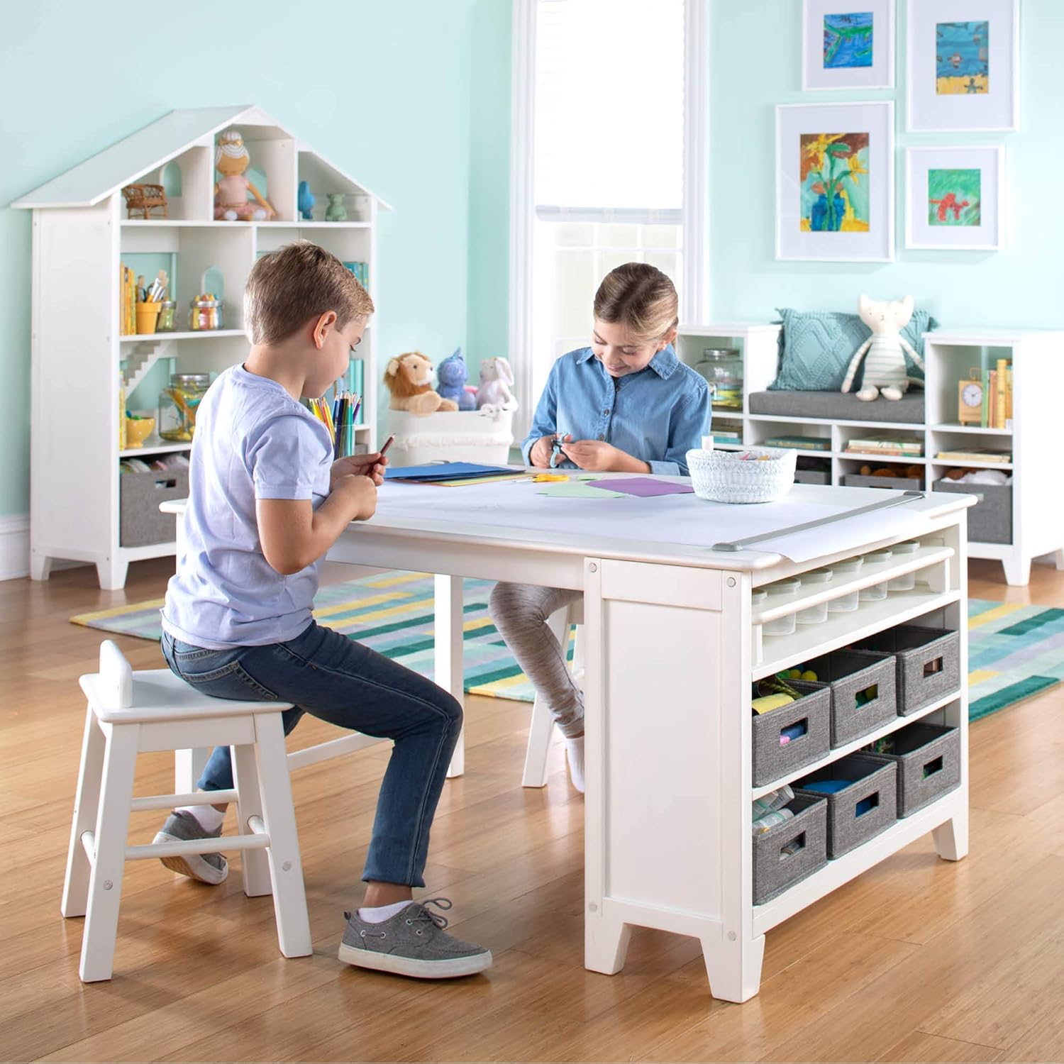 Kids' Art Table and Chair Set  - School Of Art X Craft recension och pris