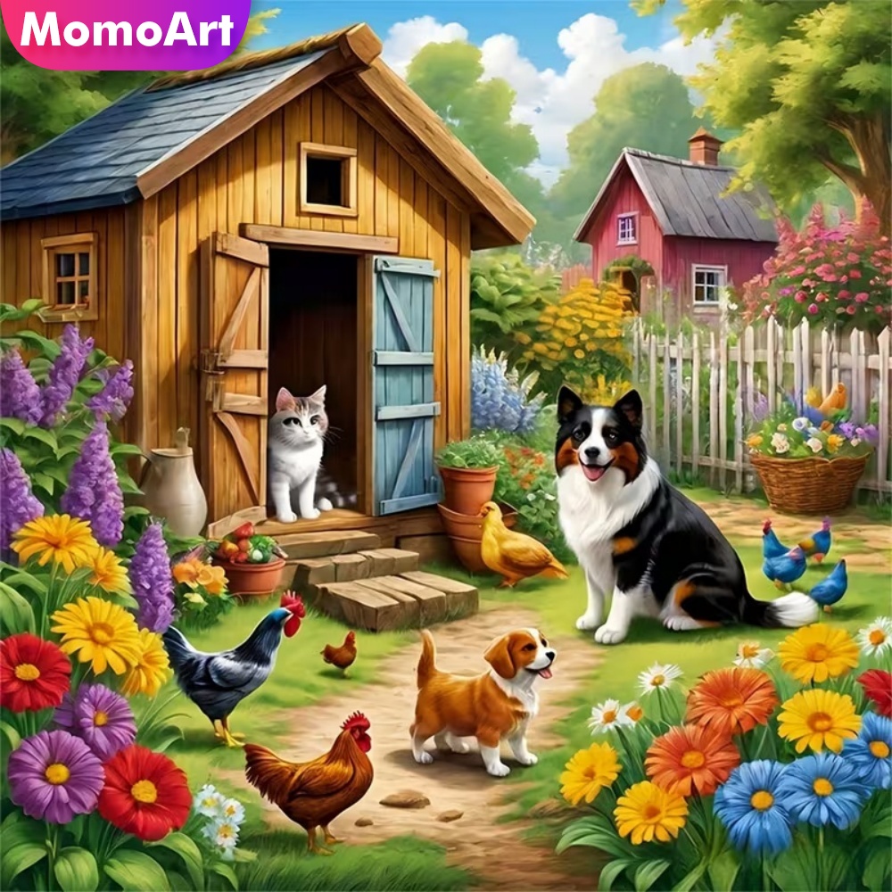 Momoart DIY Diamond Painting D - Art Craft Hobbies recension och pris