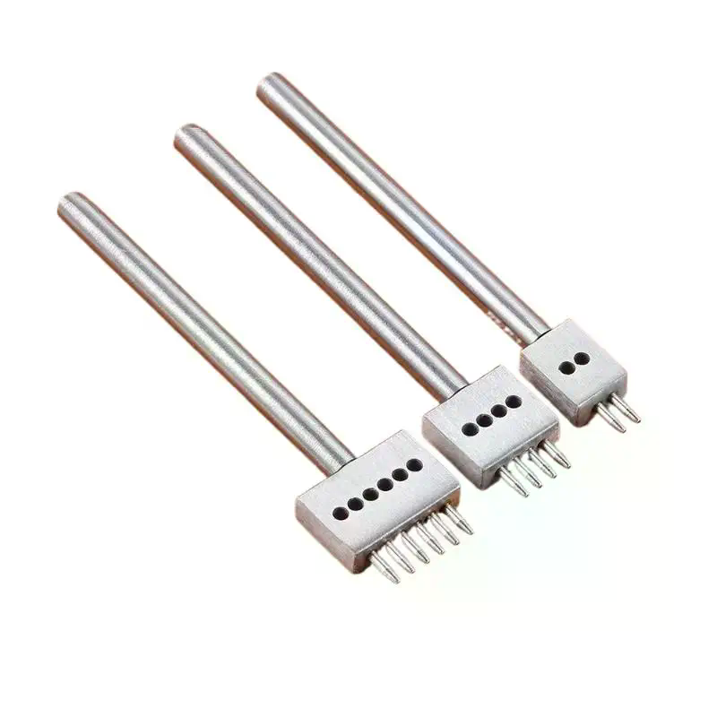 3Pcs Manual Leather Hole Punch - Leather Tooling Kit recension och pris