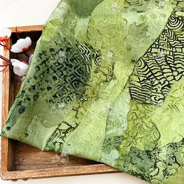 Green ink dyeing oil painting  - Silk Painting Dye recension och pris