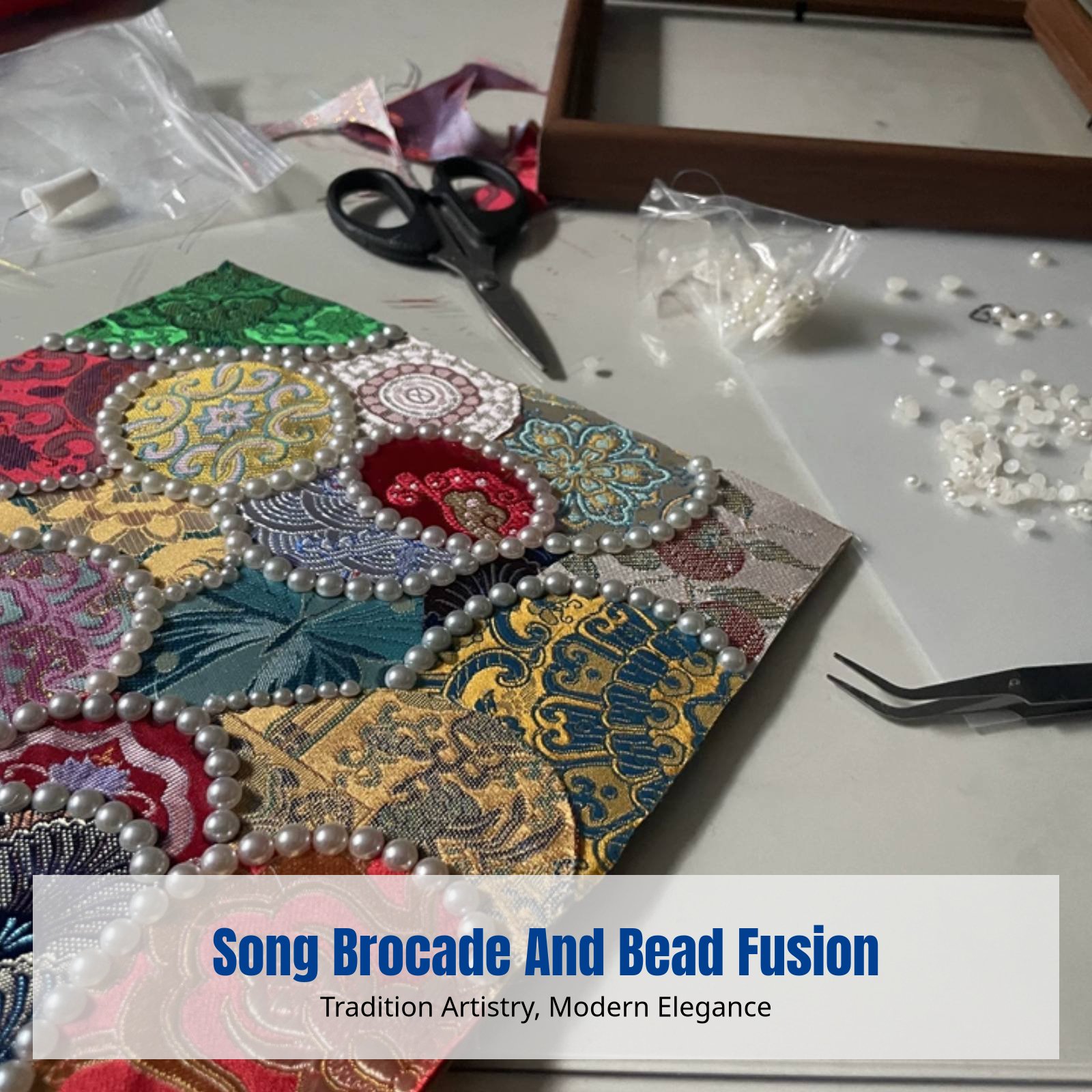 Song Brocade Patchwork DIY Cra - Art Craft Event recension och pris