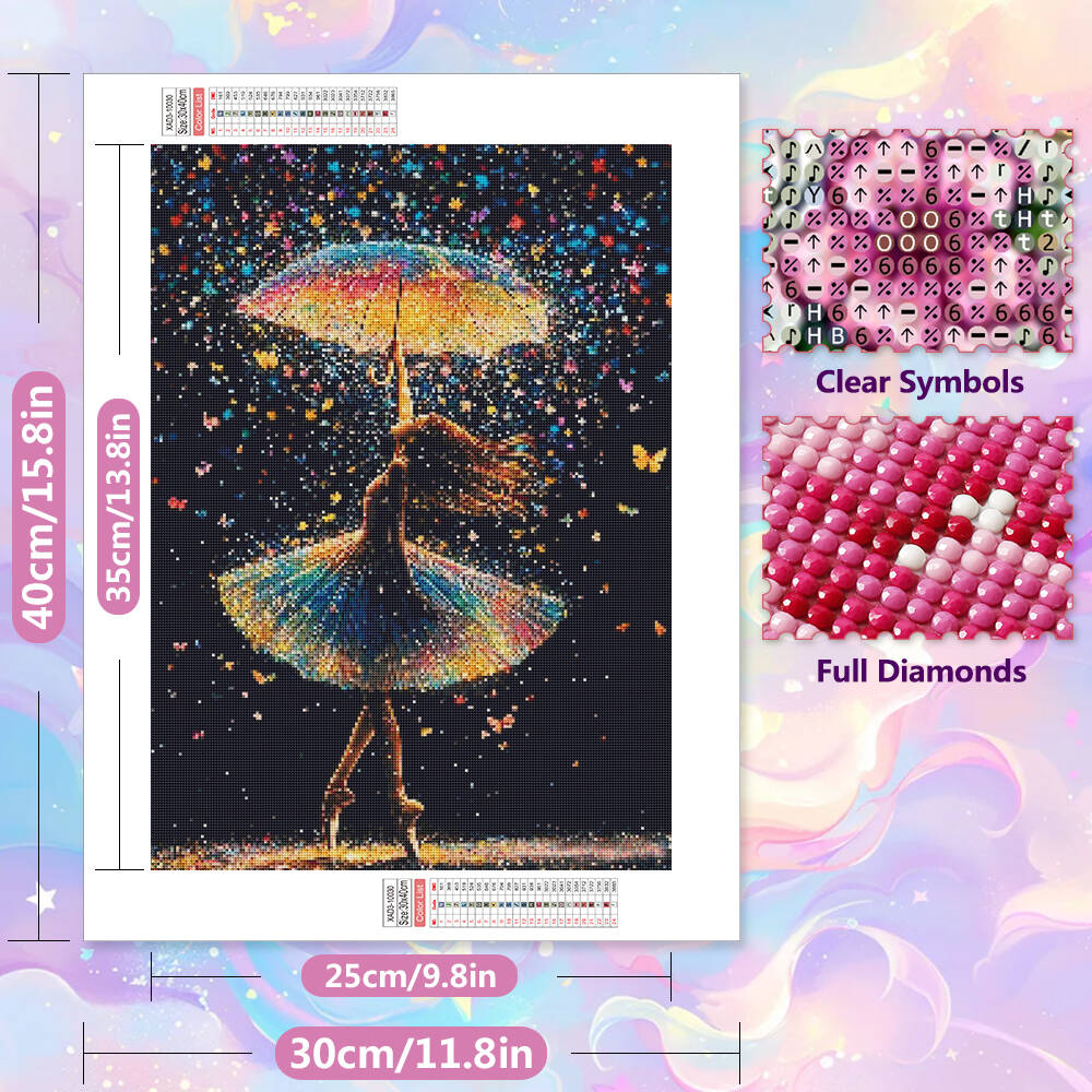 EverShine DIY Diamond Painting - Art Craft Umbrella recension och pris