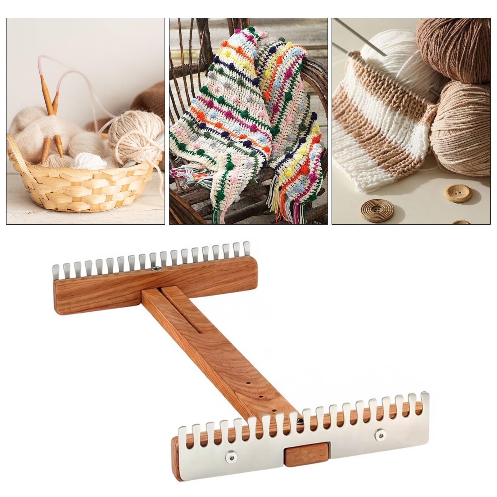 Weaving Loom Wooden Adjustable - Loom Weaving Frame recension och pris