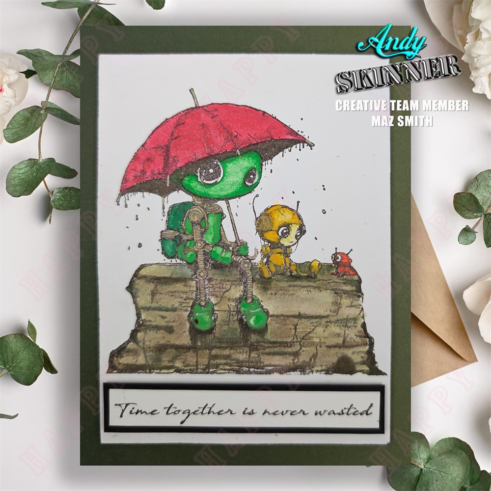 2024 New Friends Stamp Silicon - Art Craft Umbrella recension och pris