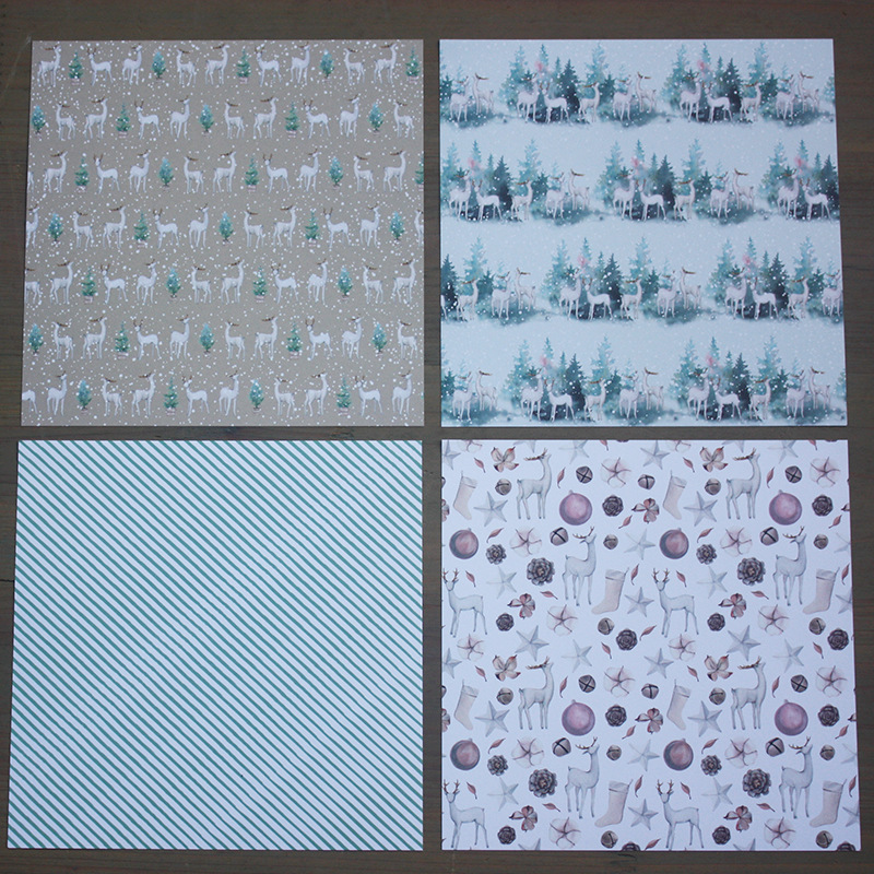 KLJUYP 24 Sheets Winter Time S - Art Craft Winter recension och pris
