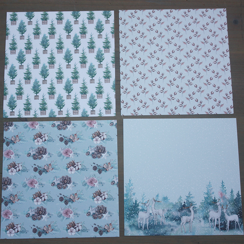 KLJUYP 24 Sheets Winter Time S - Art Craft Winter recension och pris