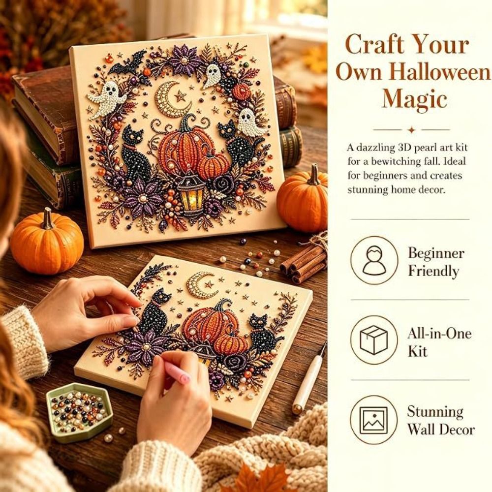 Friendly Crafts Halloween Pear - Art Craft Event recension och pris