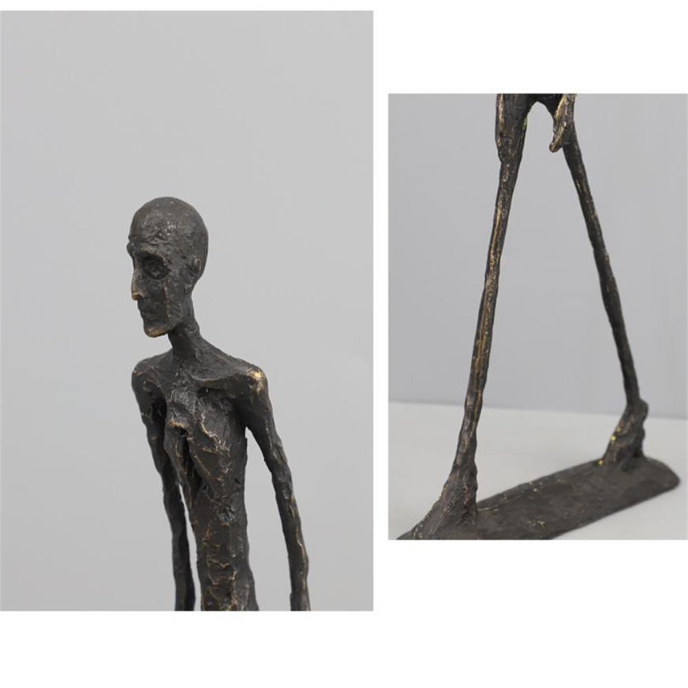 Walking Man Statue Room Decor  - Art Craft New Year recension och pris