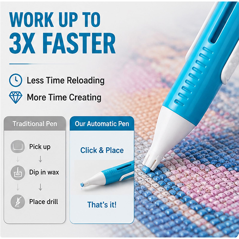 Automatic Diamond Painting Bea - Craft Art Set recension och pris