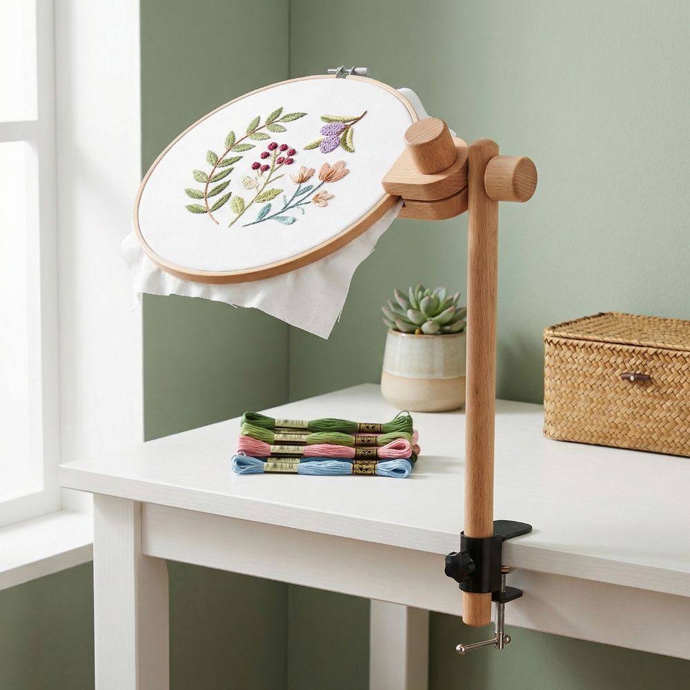 Beech Wood Embroidery Frame La - Loom Weaving Frame recension och pris