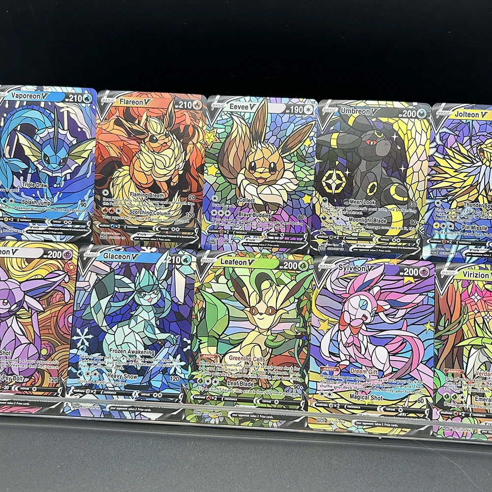 10Pcs/set Diy PTCG Eevee Umbre - Origami Paper Set recension och pris