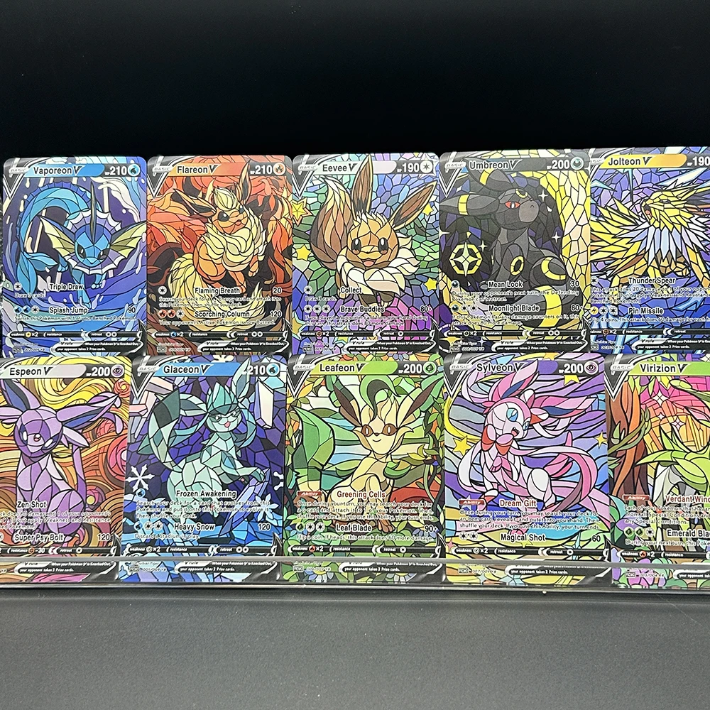 10Pcs/set Diy PTCG Eevee Umbre - Origami Paper Set recension och pris
