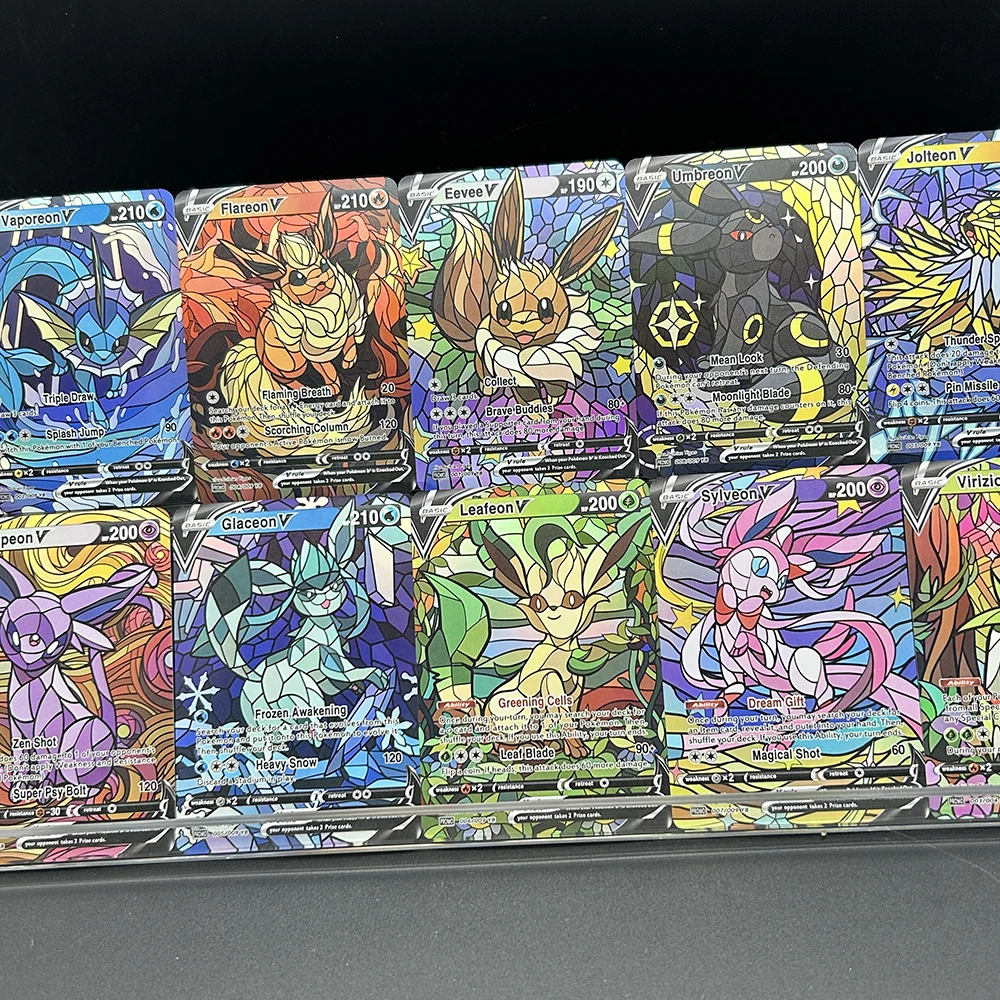 10Pcs/set Diy PTCG Eevee Umbre - Origami Paper Set recension och pris