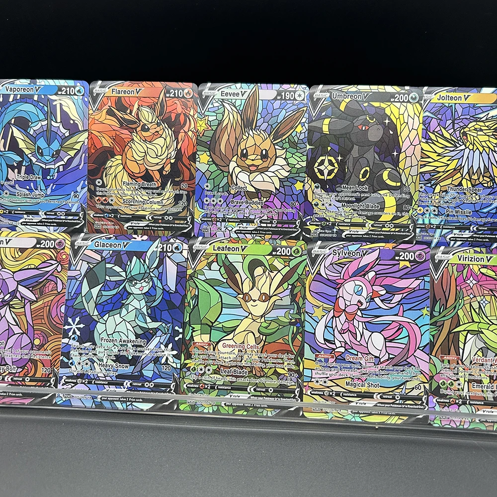 10Pcs/set Diy PTCG Eevee Umbre - Origami Paper Set recension och pris