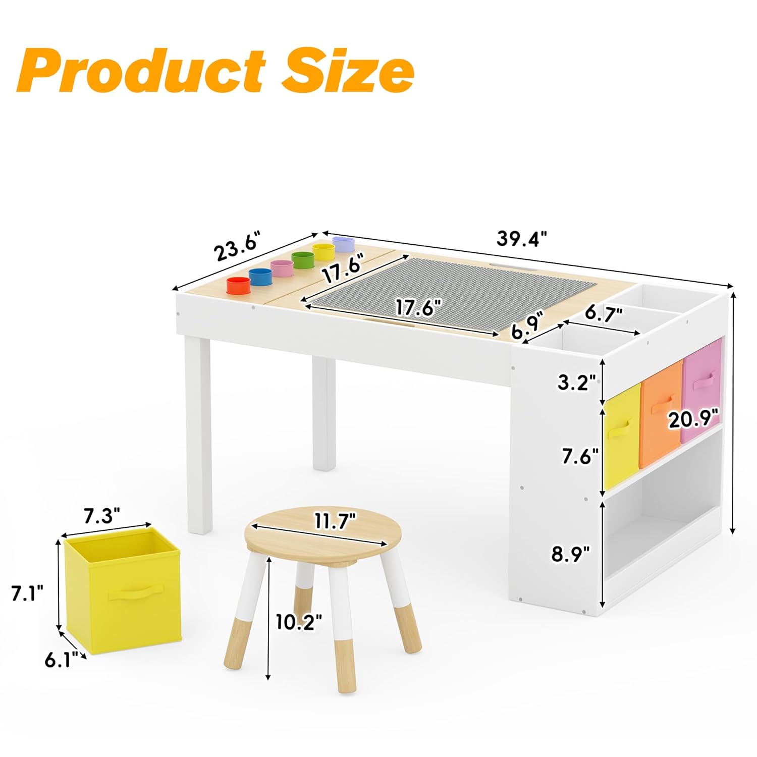 Kids Art Table and 2 Chairs Se - School Of Art X Craft recension och pris