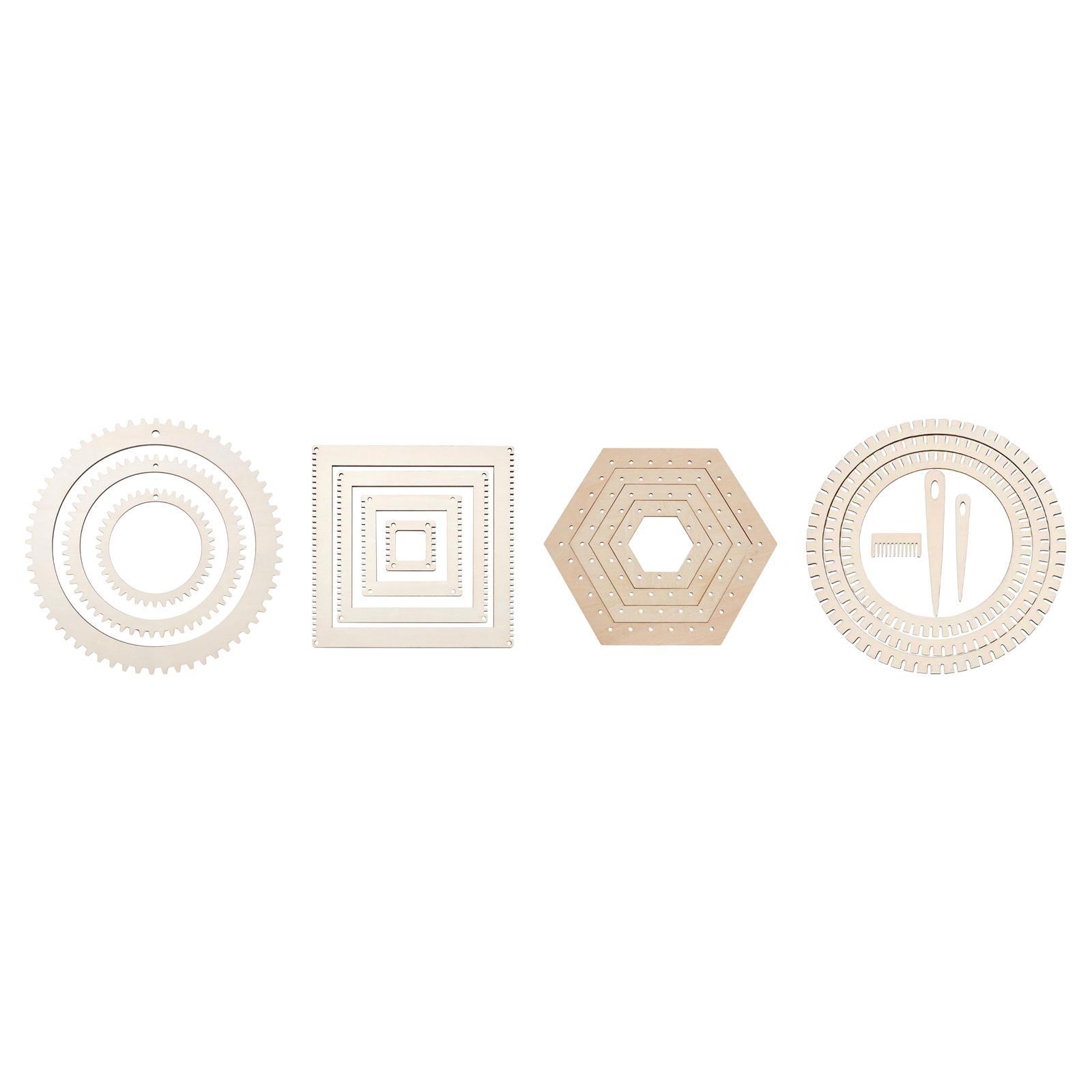 Wooden Weaving Looms Kit DIY C - Loom Weaving Frame recension och pris
