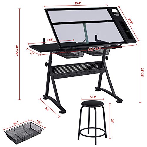 Drawing Table, Art Craft Desk  - Art Craft Usa recension och pris