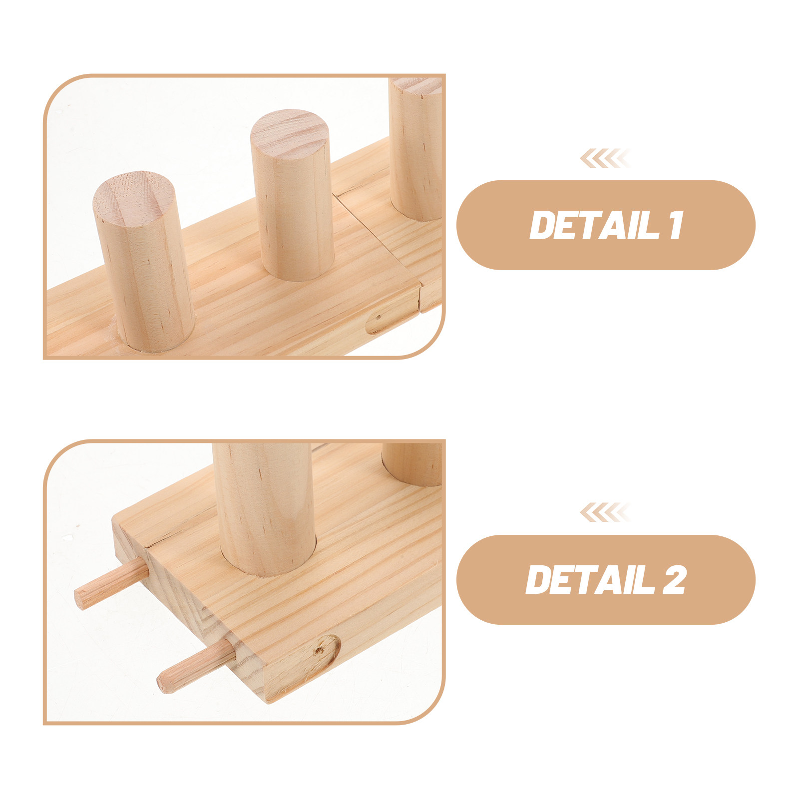 Wooden Knitting Loom Weaving F - Loom Weaving Frame recension och pris