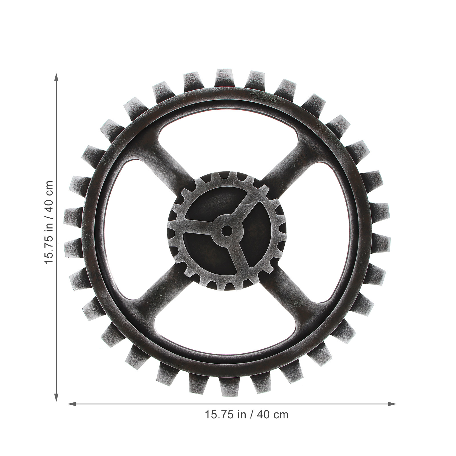 Retro Style Gear Wheel Wall De - Art Craft Bar recension och pris