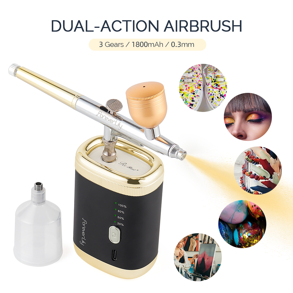 3 Speed Portable Airbrush Comp - Art And Craft Hair recension och pris