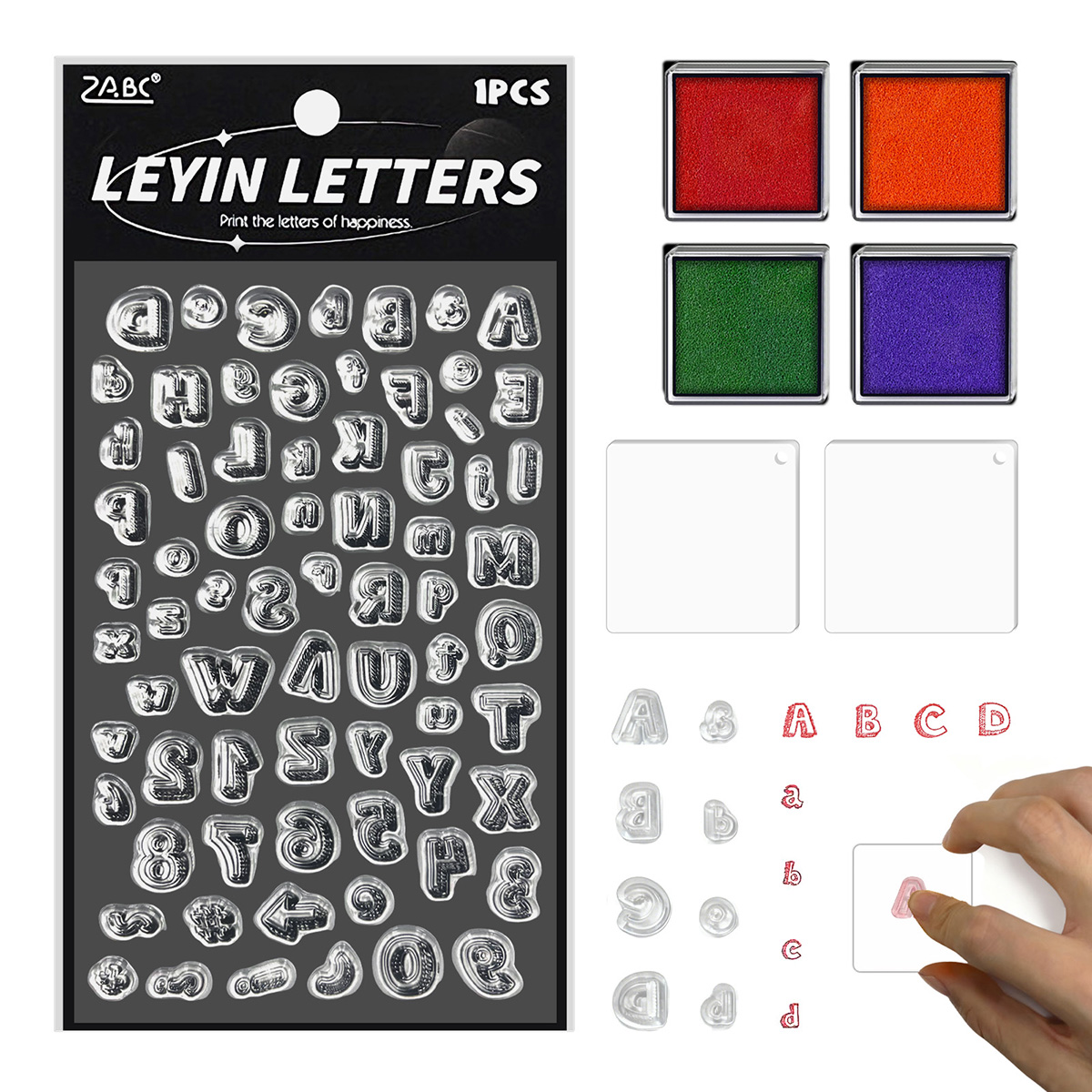 Letters and Numbers Clear Stam - Art Craft Activities For Preschoolers recension och pris