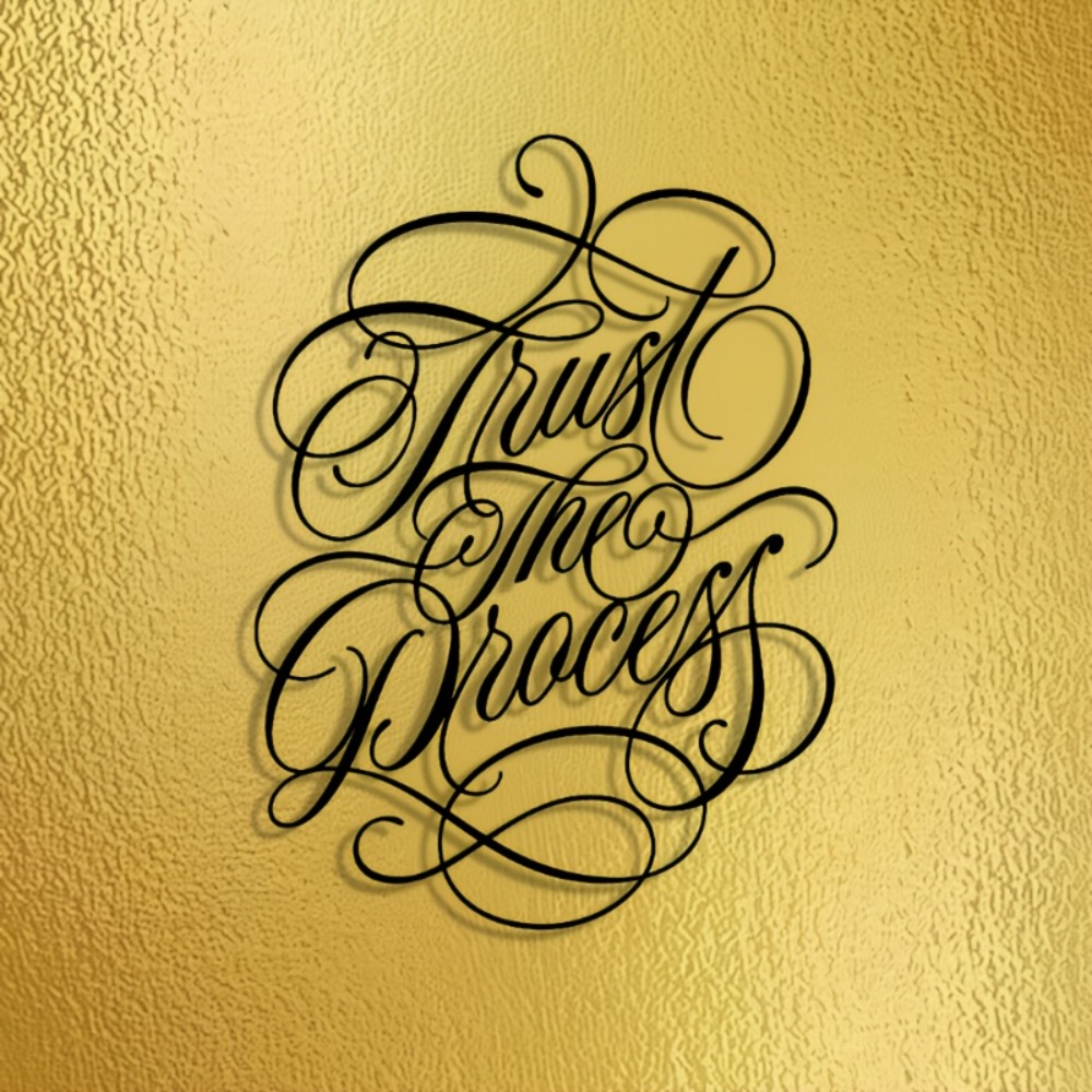 1pc Calligraphy Motto Phrase M - Art Craft Bar recension och pris