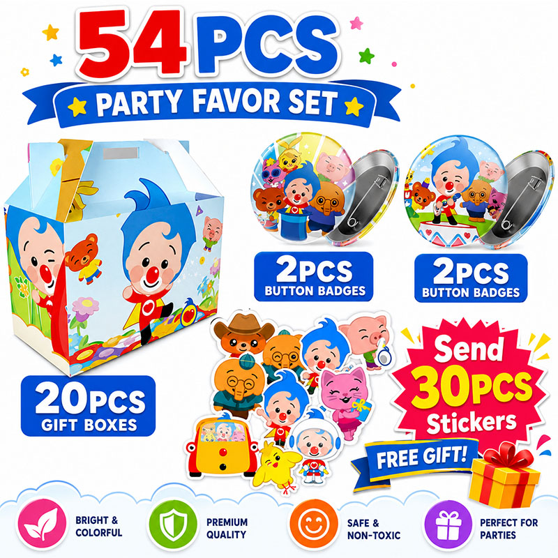 PLIM Cartoon Pattern Paper box - Art Craft New Year recension och pris