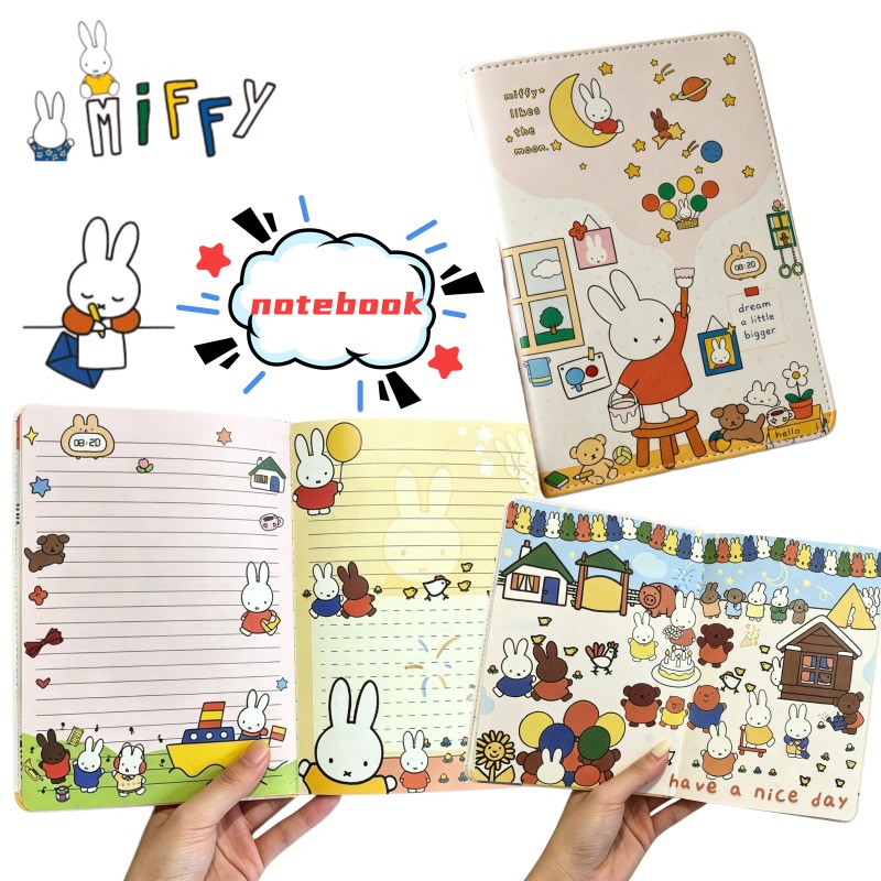 New B6 Miffy Cute Notebook Ill - Origami Paper Set recension och pris