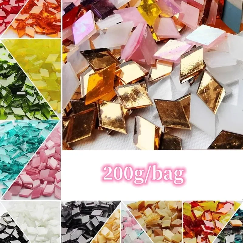 200g Diamond Shape Mosaic Tile - Art Craft Hobbies recension och pris