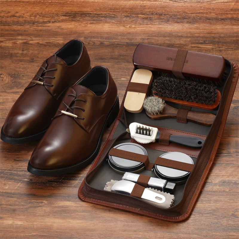 HorseHair Shoe Brush Set Leath - Leather Tooling Kit recension och pris