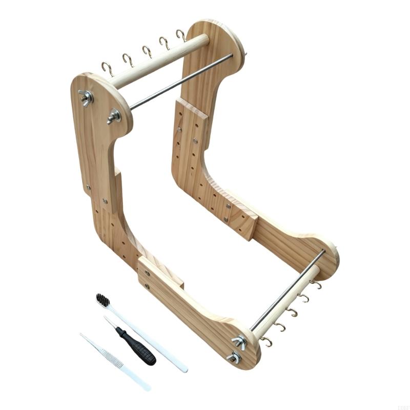 Tabletop Bead Loom Adjustable  - Loom Weaving Frame recension och pris