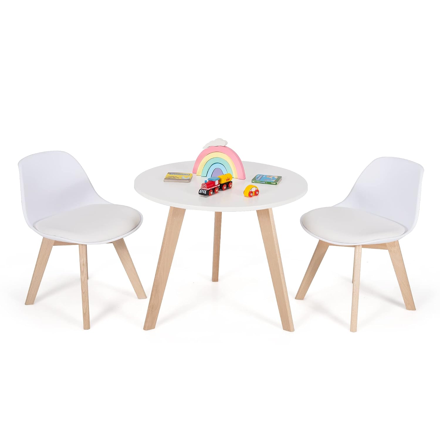 Kids Table & Chair Set 3 PCS W - Art Craft Activities For Preschoolers recension och pris