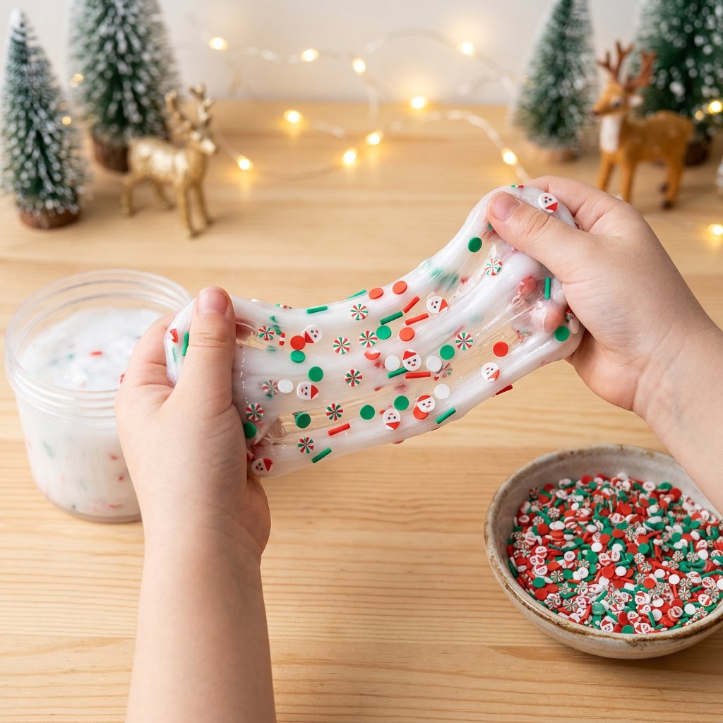 250pcs Christmas Polymer Clay  - Art Craft New Year recension och pris