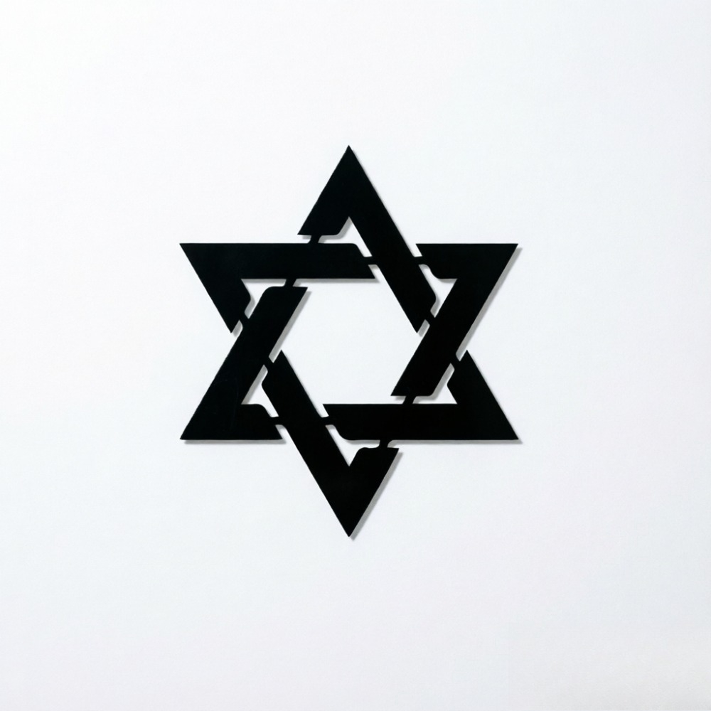 CIFBUY Metal Wall Art Star of  - Art Craft Usa recension och pris